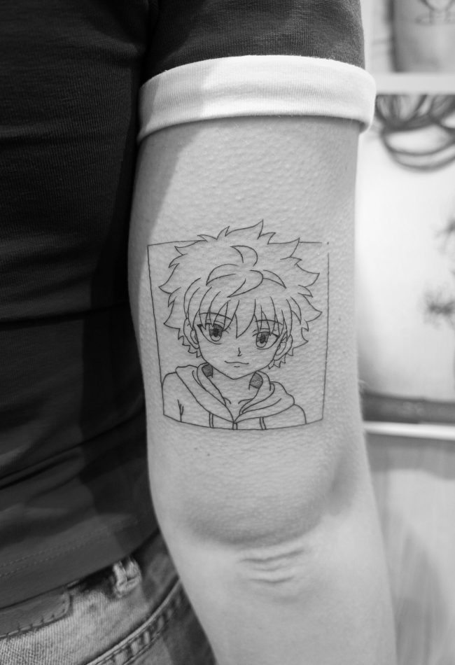 kirua tatouage manga