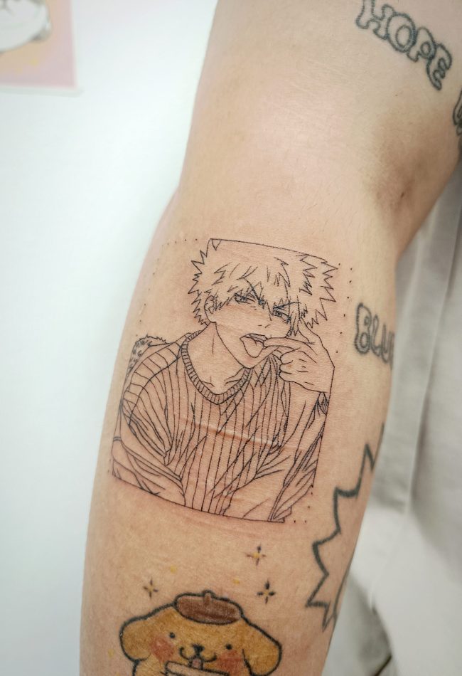 tatouage manga